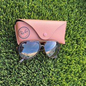 Ray-Ban Sunglasses with Pink Case